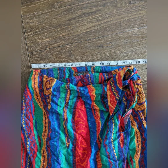 NWT Vintage COOGI Women's Scoop Back Swimsuit And Matching Wrap Skirt - Picture 13 of 14